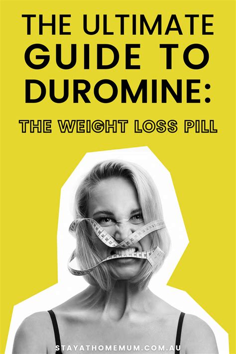 The Ultimate Guide to Duromine: The Weight Loss Pill.